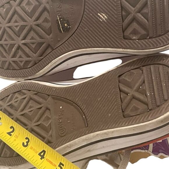 Converse x Willy Wonka Swirl Chuck Taylor All Star Hi Sneaker Purple Size 8 W - Picture 15 of 16